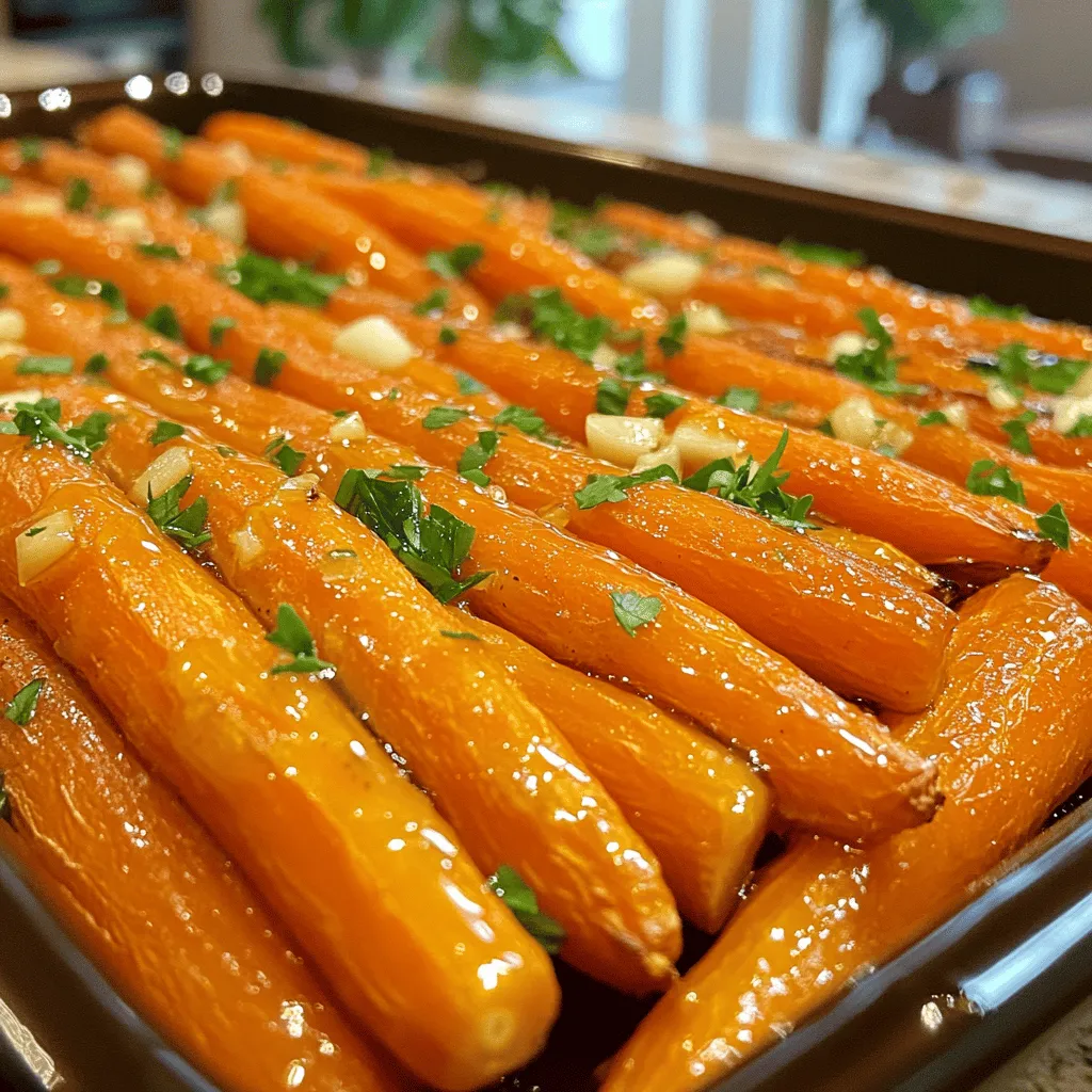 Honey Garlic Roasted Carrots Flavorful and Simple Dish