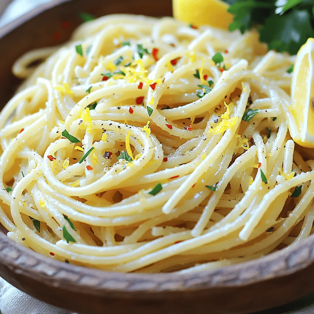 Spaghetti Aglio e Olio Simple and Flavorful Recipe