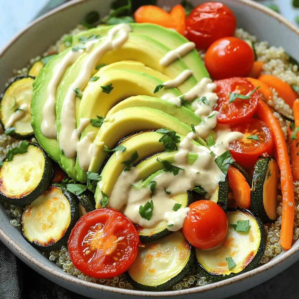 Roasted Vegetable Grain Bowl Flavorful and Healthy Meal