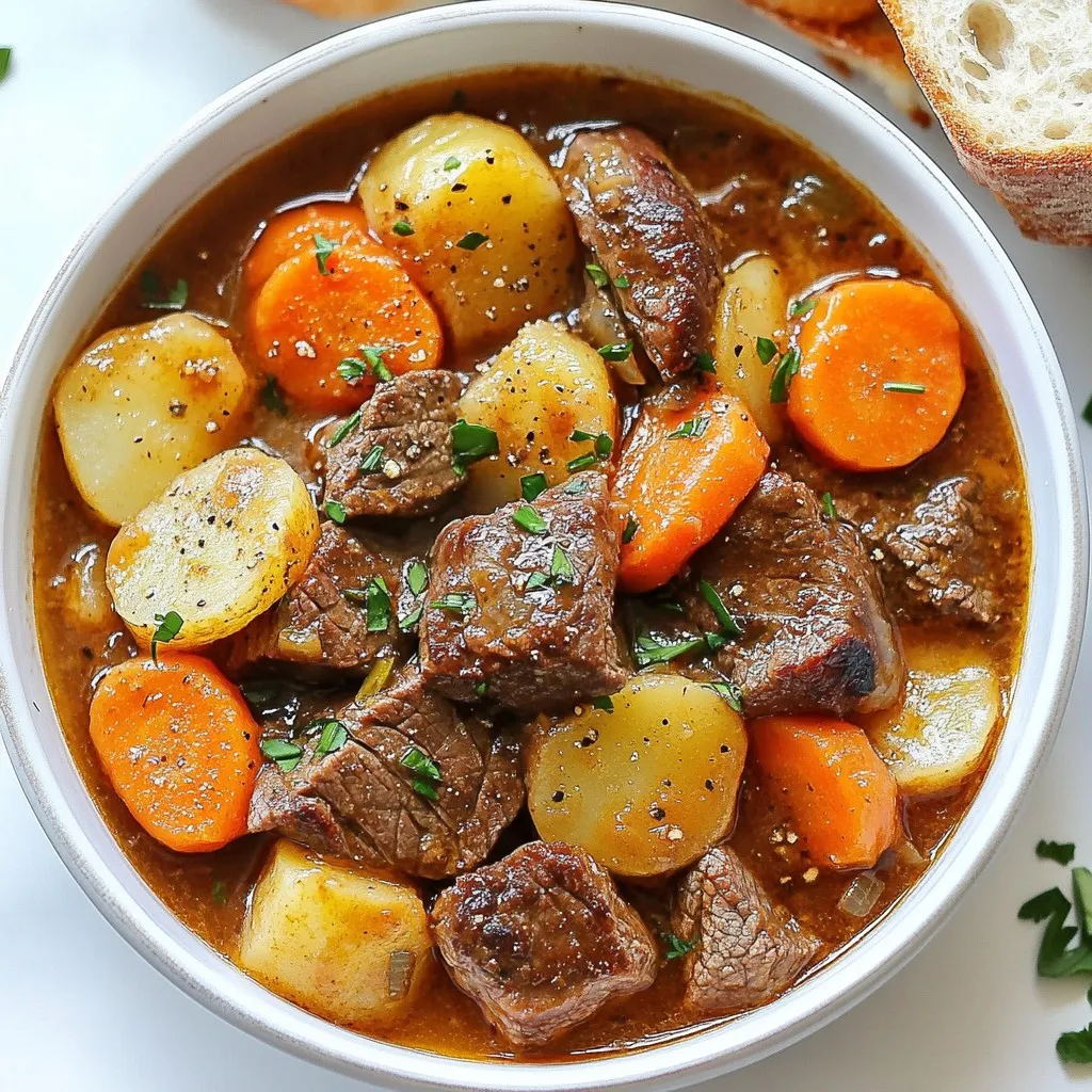 Instant Pot Beef Stew Hearty and Simple Recipe
