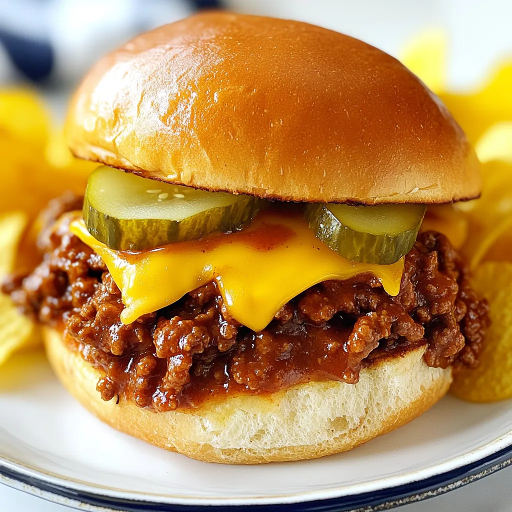 Homemade Sloppy Joes Simple and Flavorful Recipe