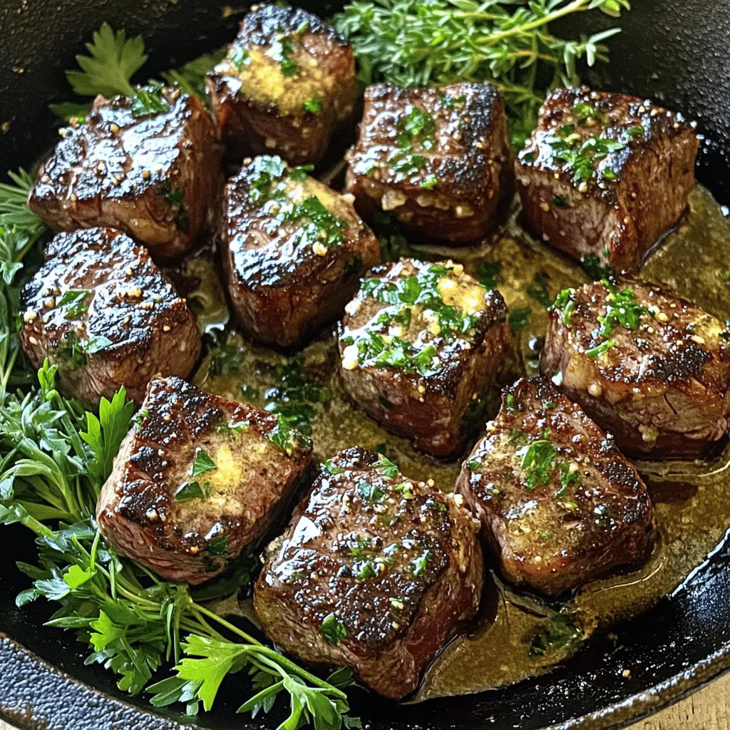 Garlic Butter Steak Bites Easily Savory Treat