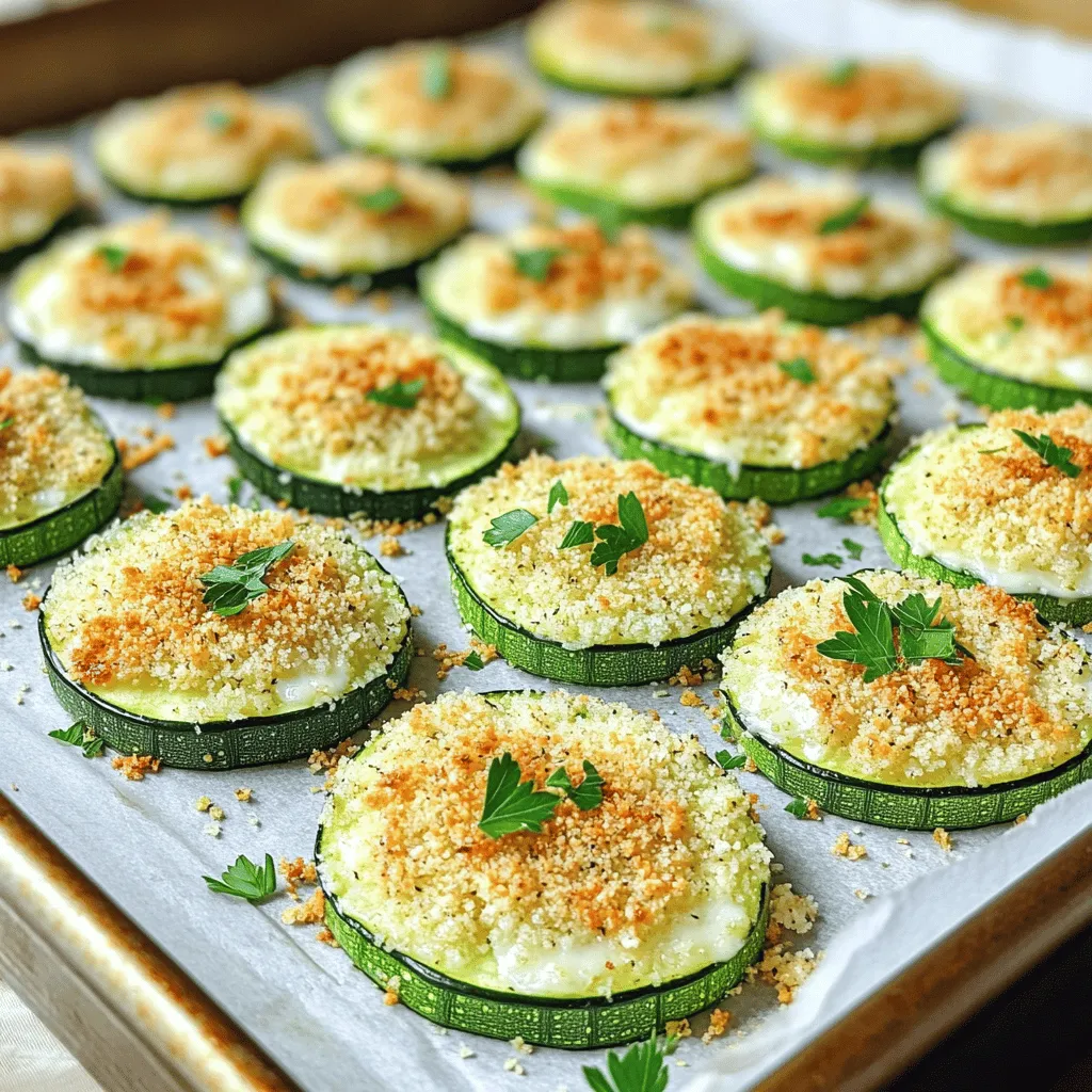 Baked Parmesan Zucchini Crispy and Flavorful Snack