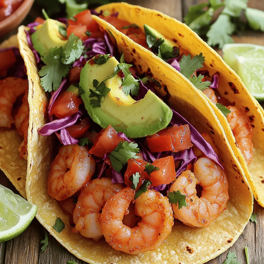 Zesty Shrimp Tacos Flavorful and Fresh Delight