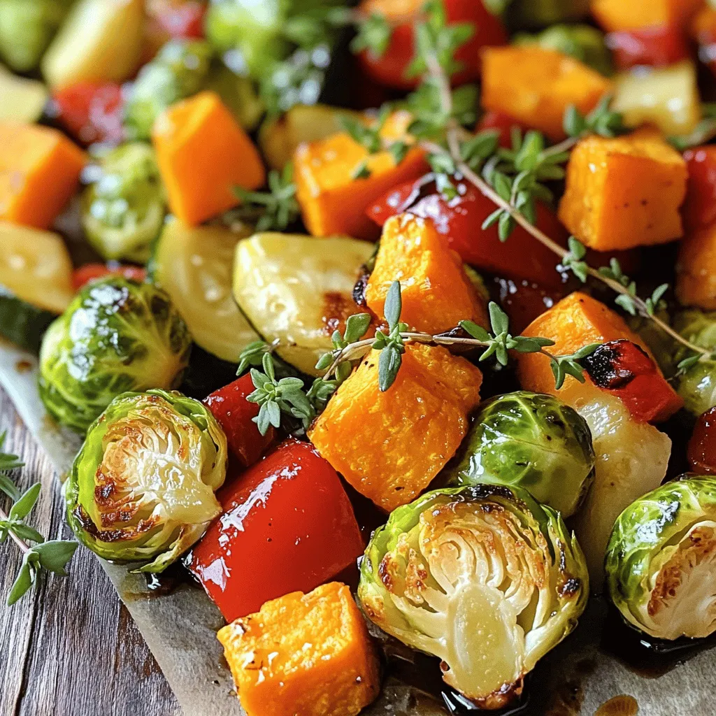 Honey Balsamic Roasted Vegetables Flavorful and Easy