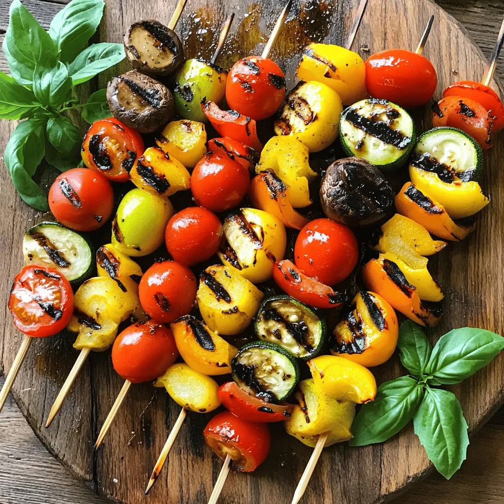 Grilled Vegetable Skewers Flavorful and Healthy Treat