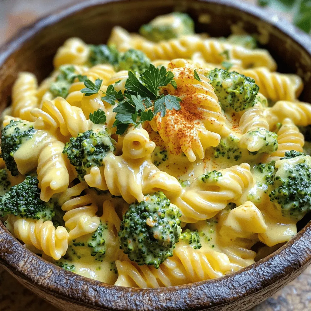Creamy Broccoli Cheddar Pasta Easy and Tasty Recipe