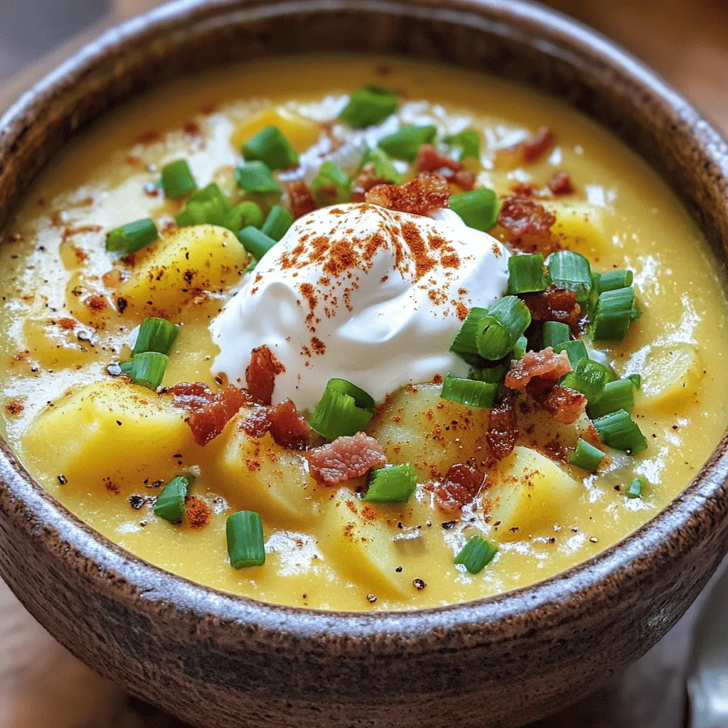 Slow Cooker Loaded Baked Potato Soup Delightful Dish