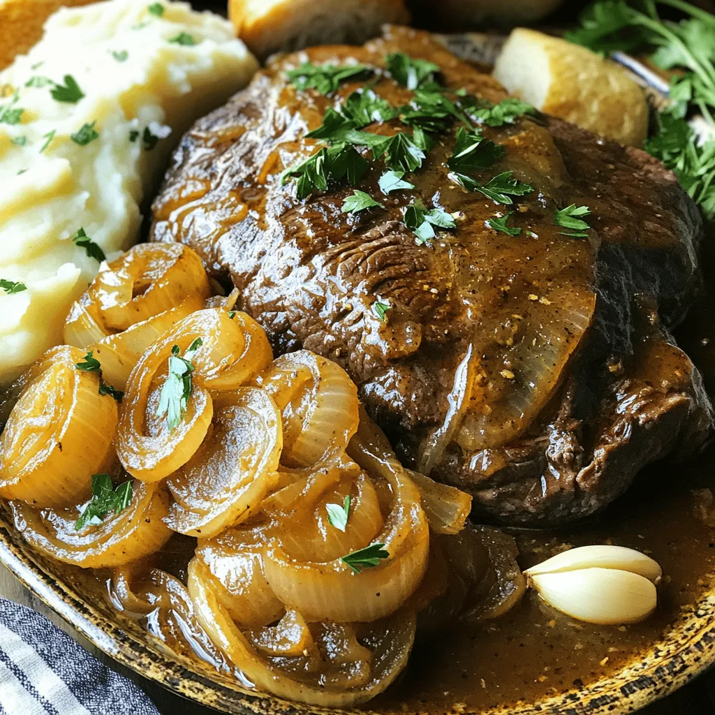 Savory French Onion Pot Roast Easy and Flavorful Recipe