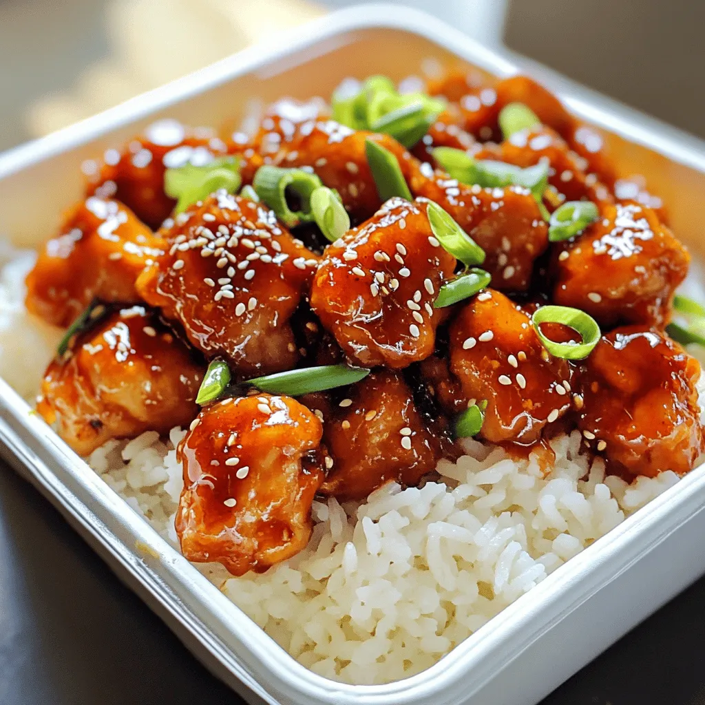 Sriracha Honey Chicken Flavor-Packed Delight