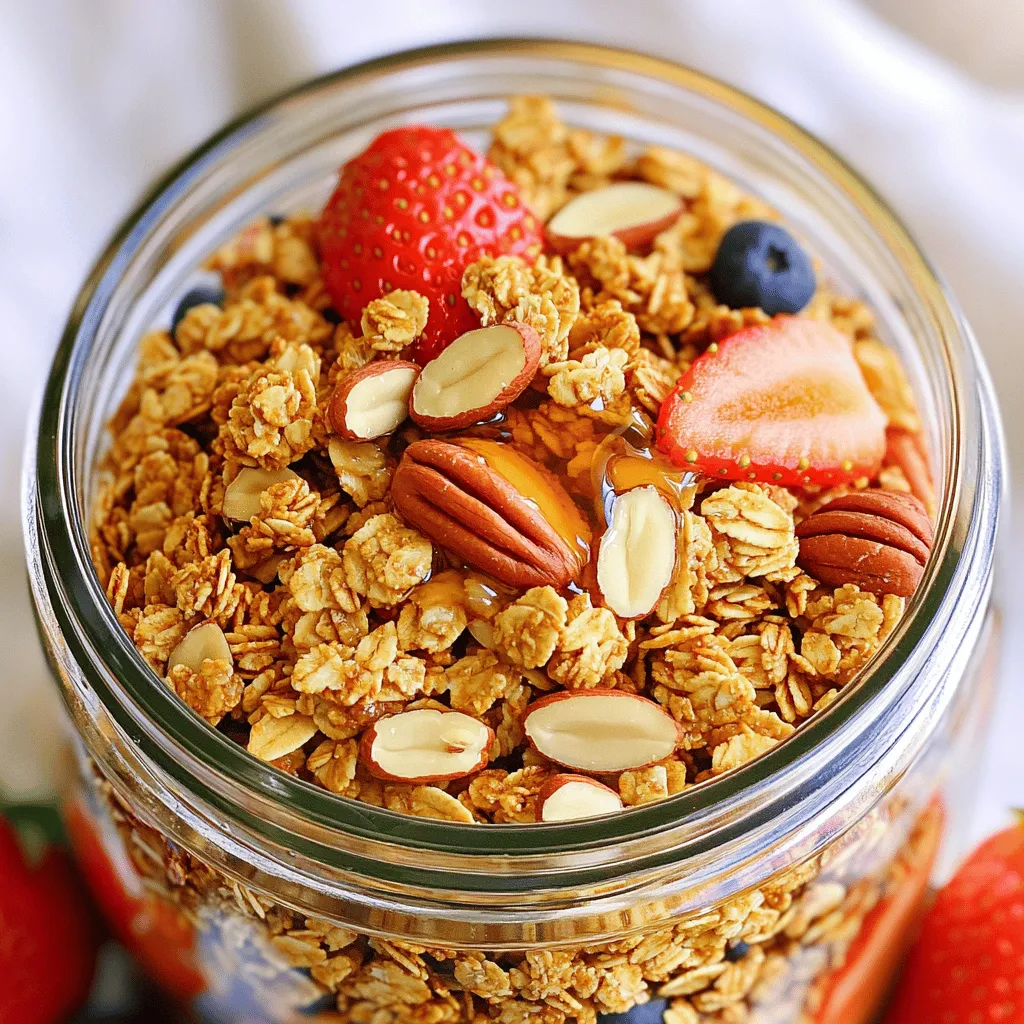Maple Pecan Granola Crunchy and Wholesome Delight