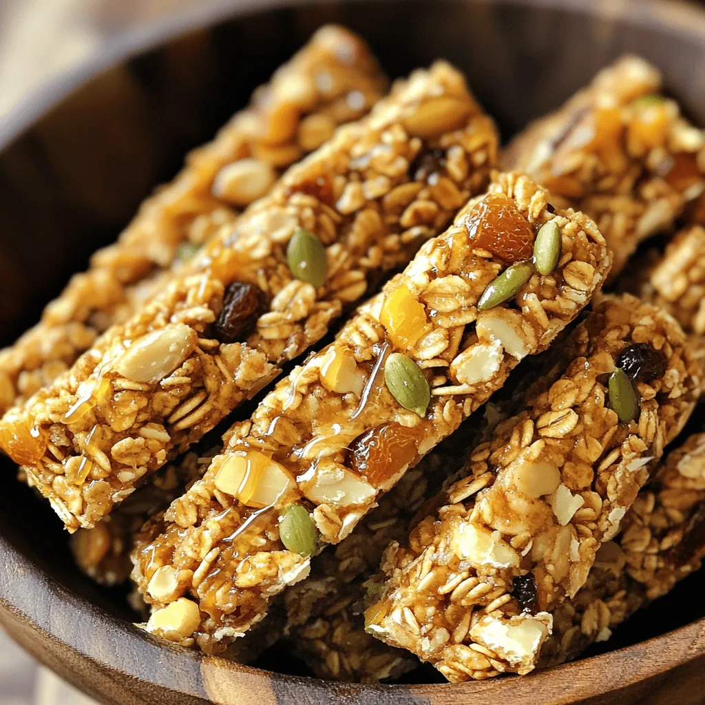 Homemade Granola Bars Flavorful and Easy Recipe