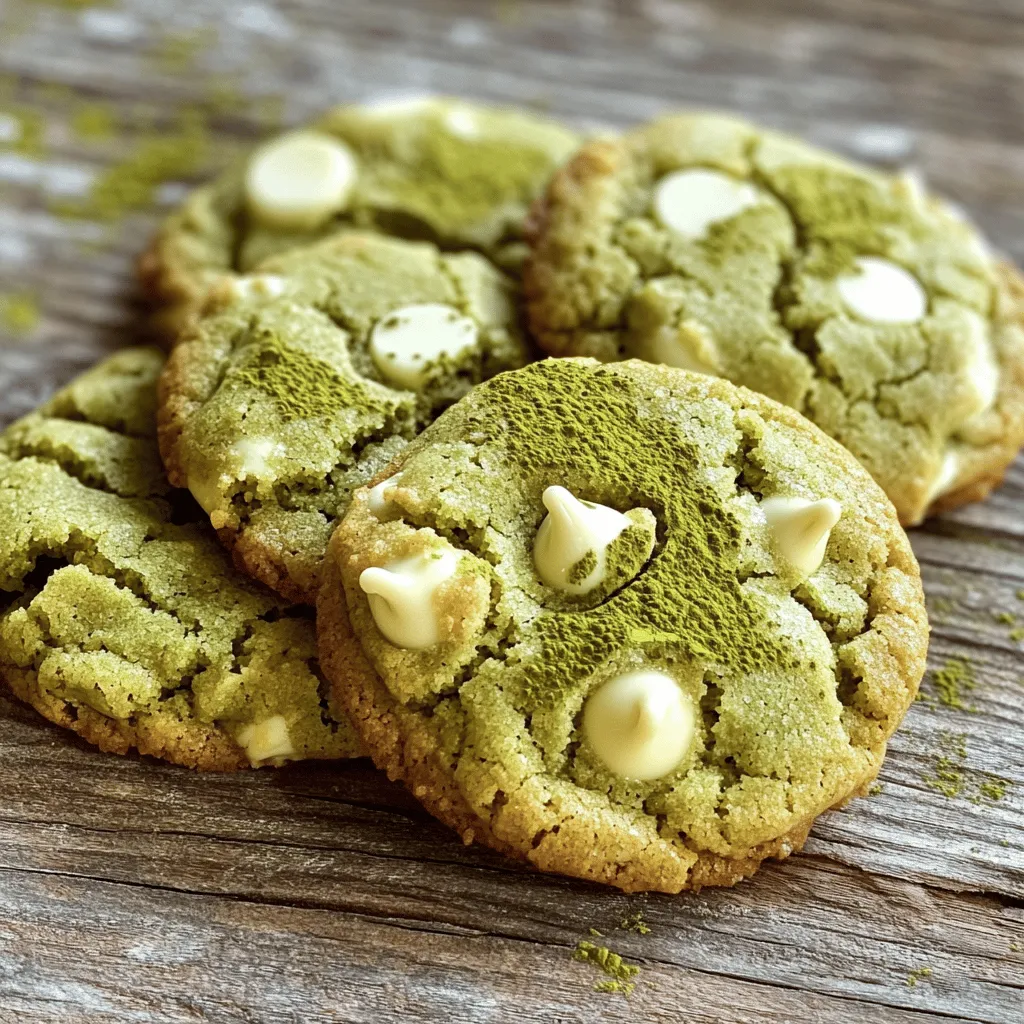 Chewy Matcha White Chocolate Cookies Simple Delight