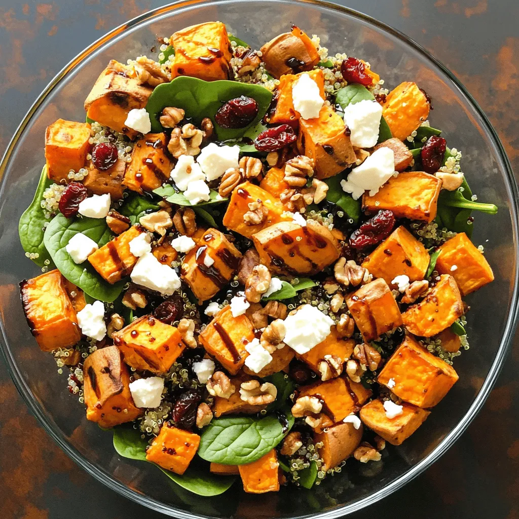 Roasted Sweet Potato Salad Flavorful and Healthy Dish