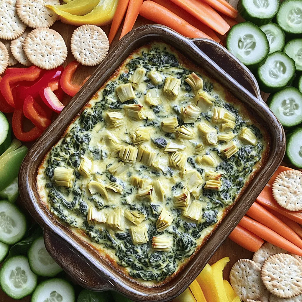 Healthy Spinach Artichoke Dip Tasty and Simple Recipe