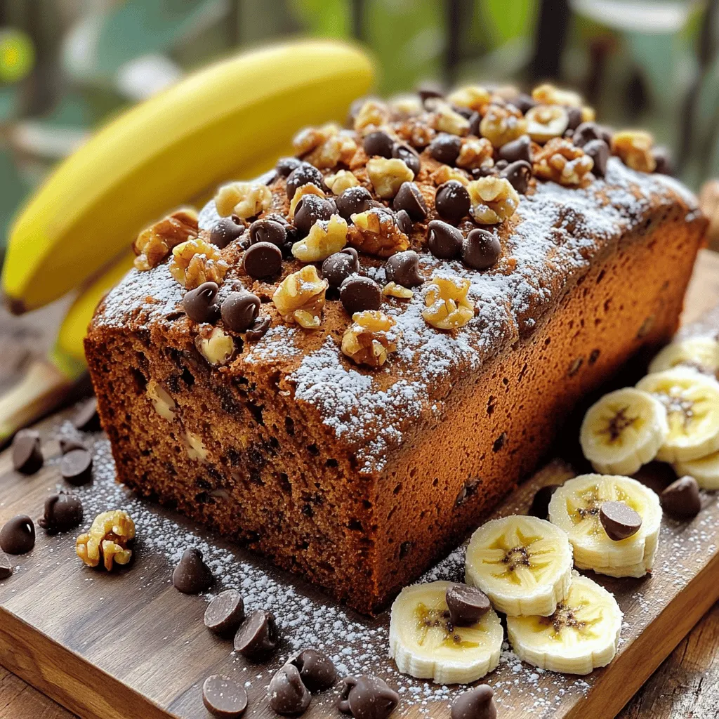Chocolate Chip Banana Bread Irresistible Flavor Treat