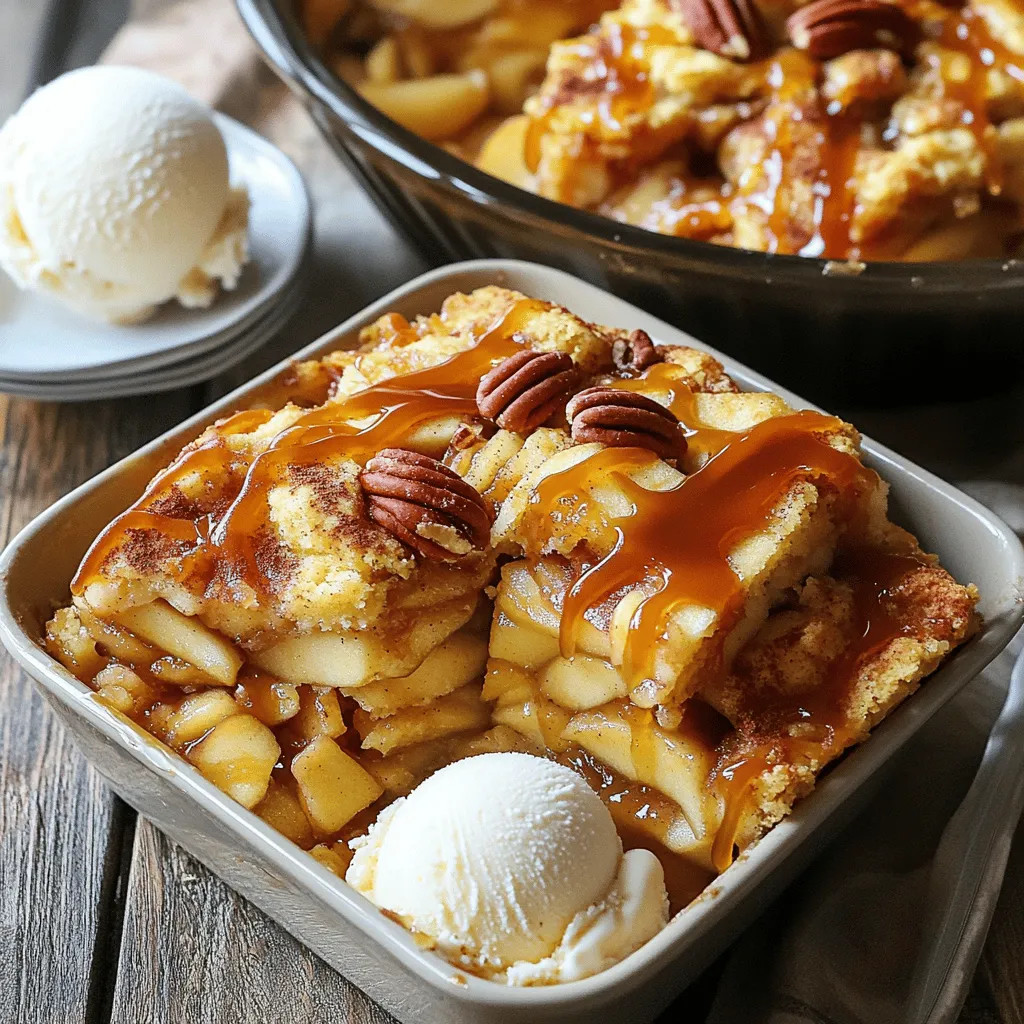 Caramel Apple Dump Cake Simple and Scrumptious Treat