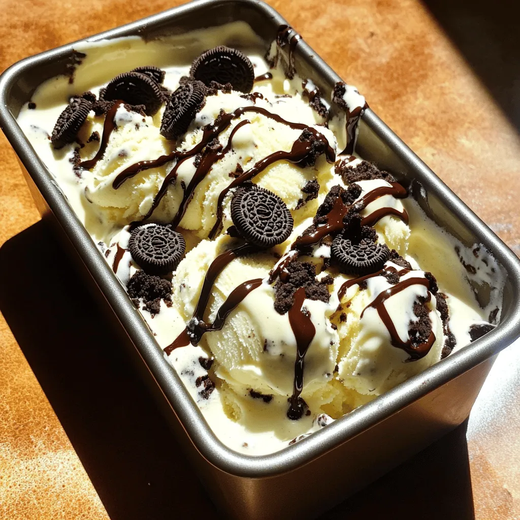 No Churn Oreo Ice Cream Simple and Delicious Treat