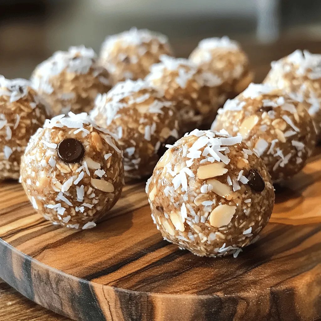 Almond Joy Energy Balls Quick and Simple Recipe