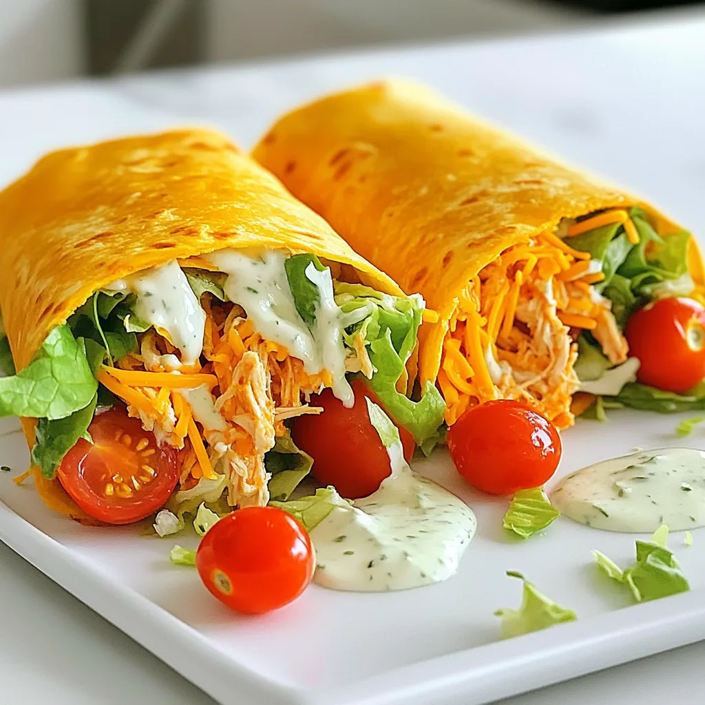 Sheet Pan Buffalo Chicken Wraps Flavorful and Easy Meal