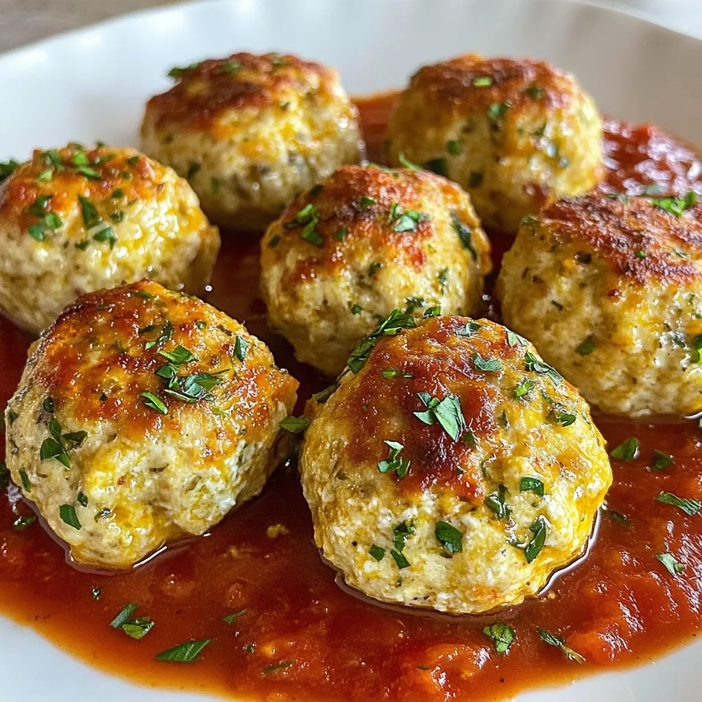 Ricotta Chicken Meatballs Flavorful and Easy Recipe