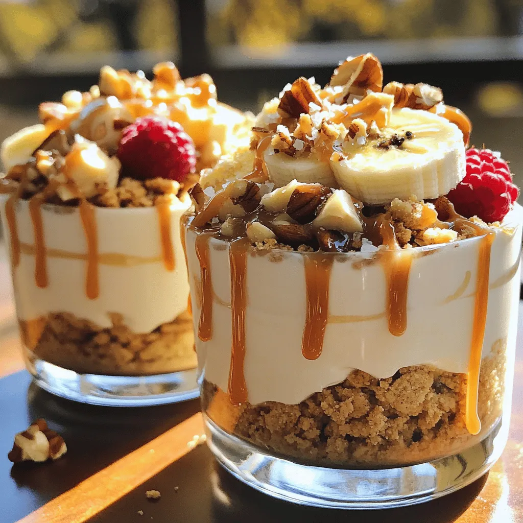 Salted Caramel Greek Yogurt Cups Delightful Treats