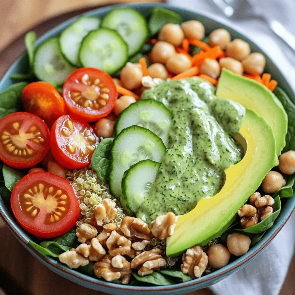 Green Goddess Buddha Bowl Fresh and Flavorful Meal
