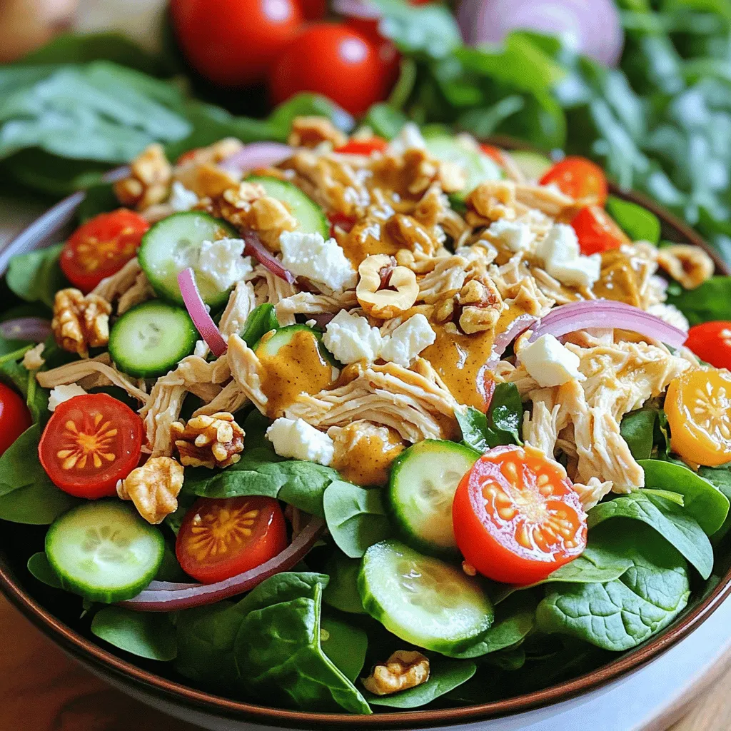 Honey Mustard Chicken Salad Fresh and Flavorful Dish