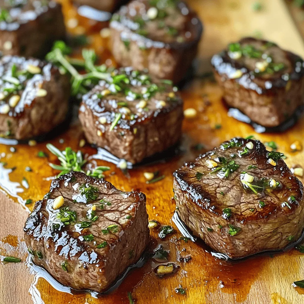 Easy Garlic Butter Steak Bites Tasty Dinner Delight
