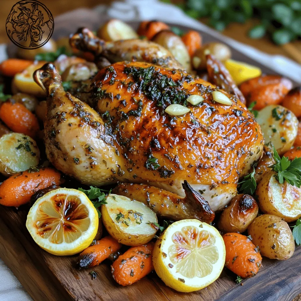 Garlic Herb Roasted Chicken Simple and Healthy Meal