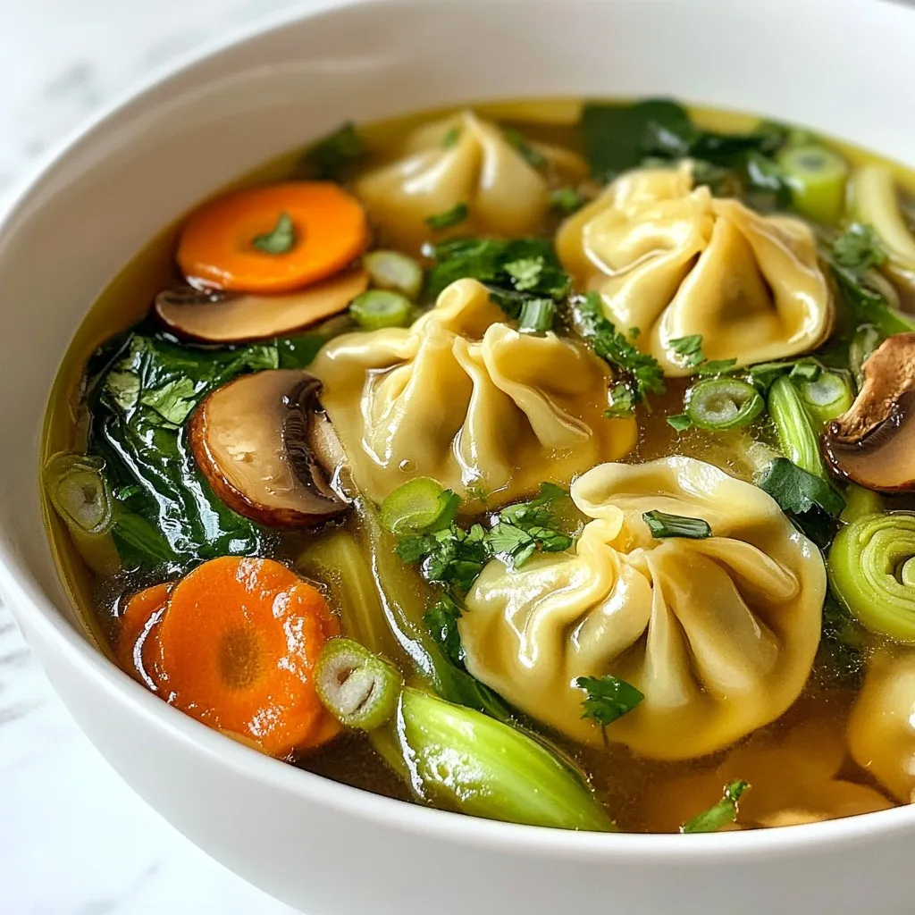 Flavorful Potsticker Soup Simple and Cozy Meal