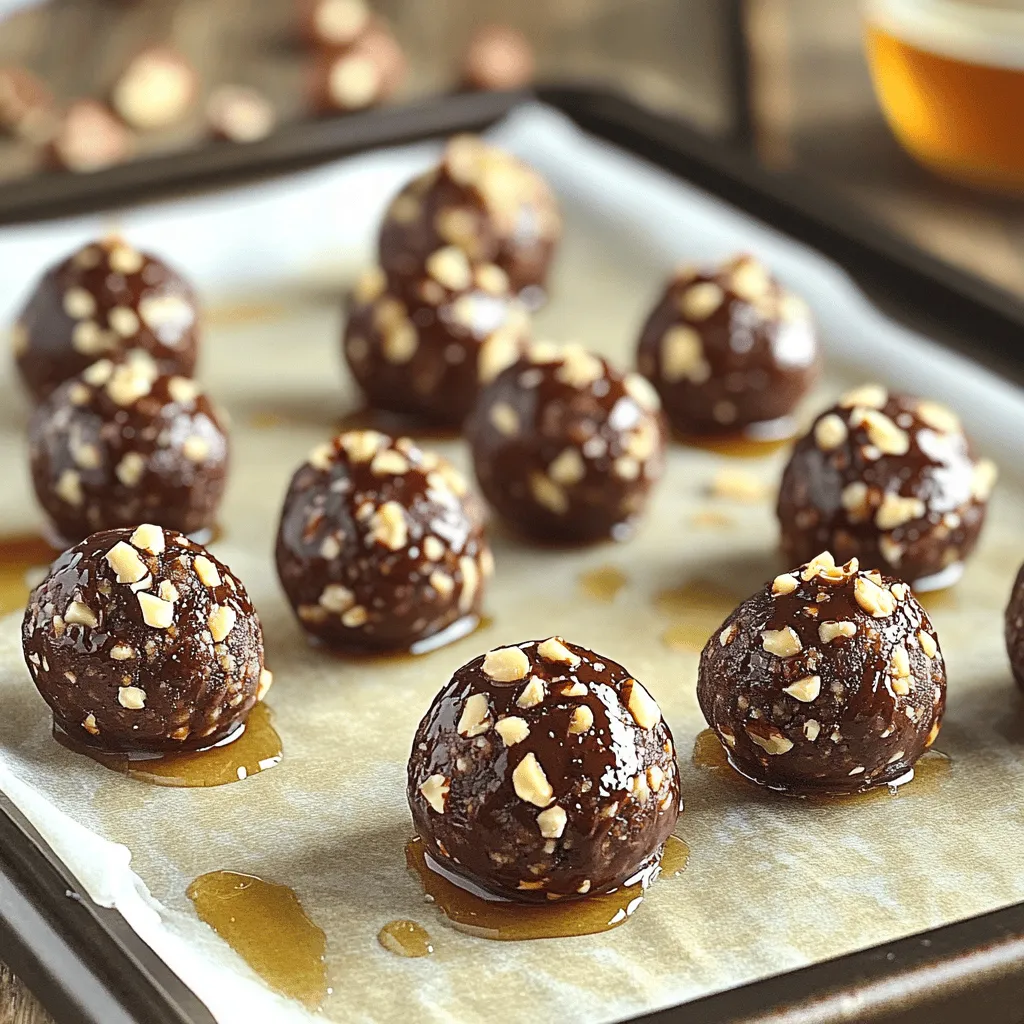 Chocolate Hazelnut Energy Balls Tasty Power Snack