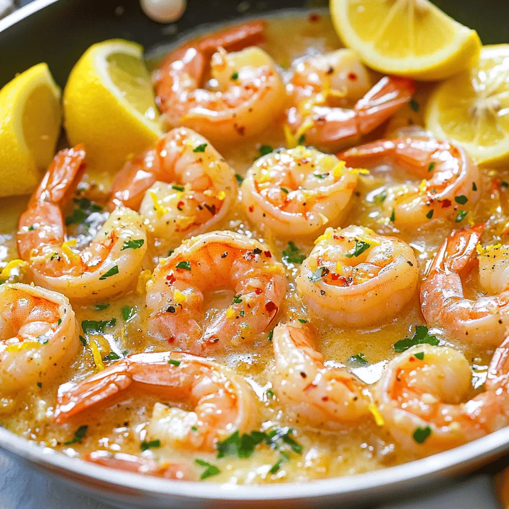 Easy Garlic Butter Shrimp Quick and Flavorful Dish
