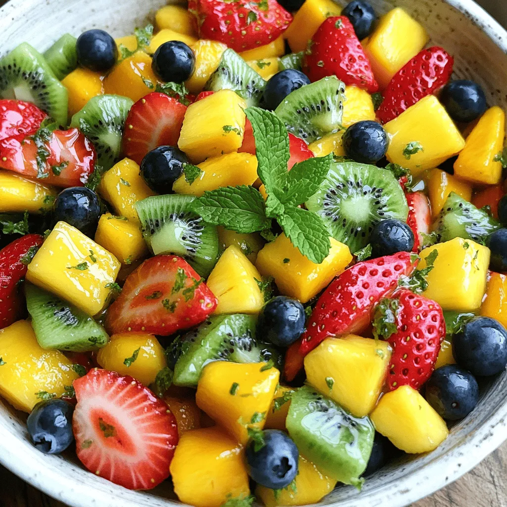 Honey Lime Fruit Salad Refreshing and Simple Recipe