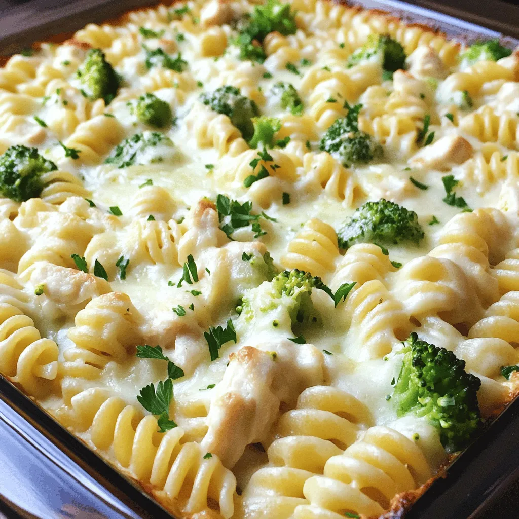 Easy Chicken Alfredo Bake Simple and Tasty Recipe