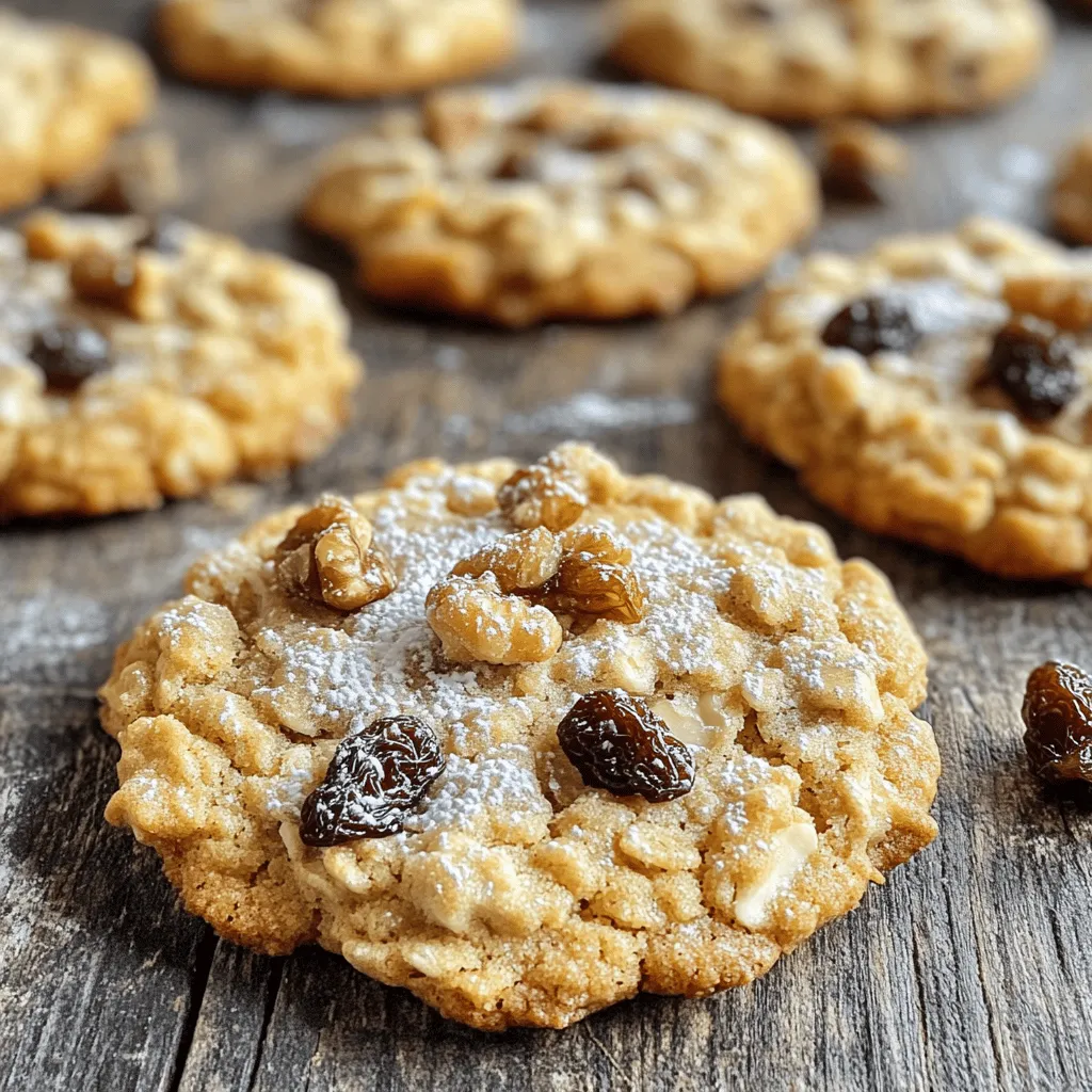 Chewy Oatmeal Raisin Cookies Simple and Tasty Treat