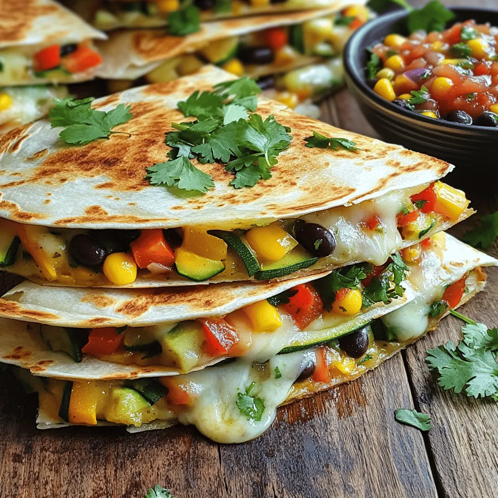 Veggie Quesadillas Tasty and Easy Recipe Guide