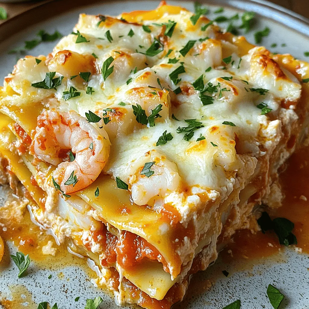 Savory Seafood Lasagna Flavorful and Delightful Dish