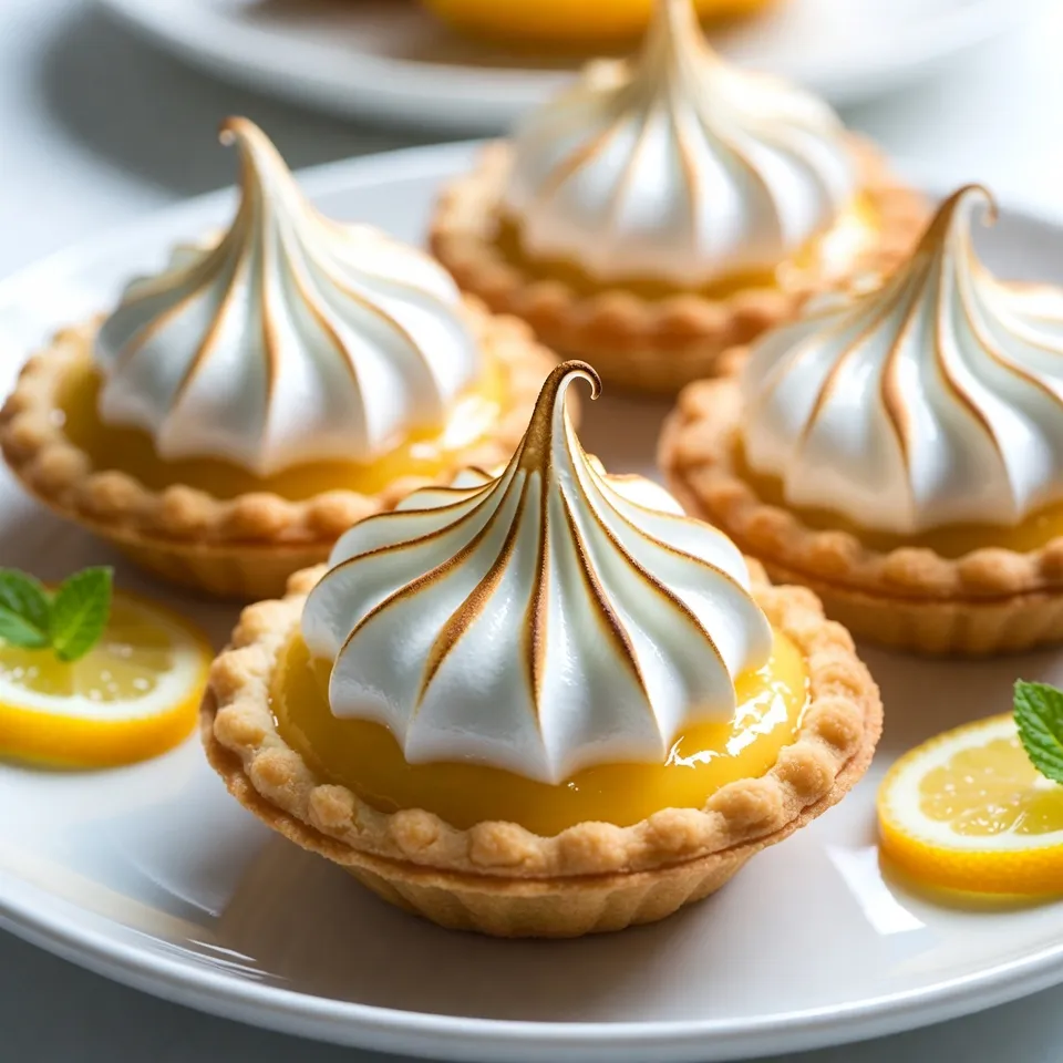 Delicious Mini Lemon Meringue Pies Easy Recipe Guide