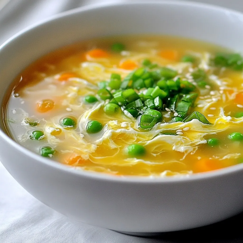 Minute Egg Drop Soup Easy and Delicious Recipe