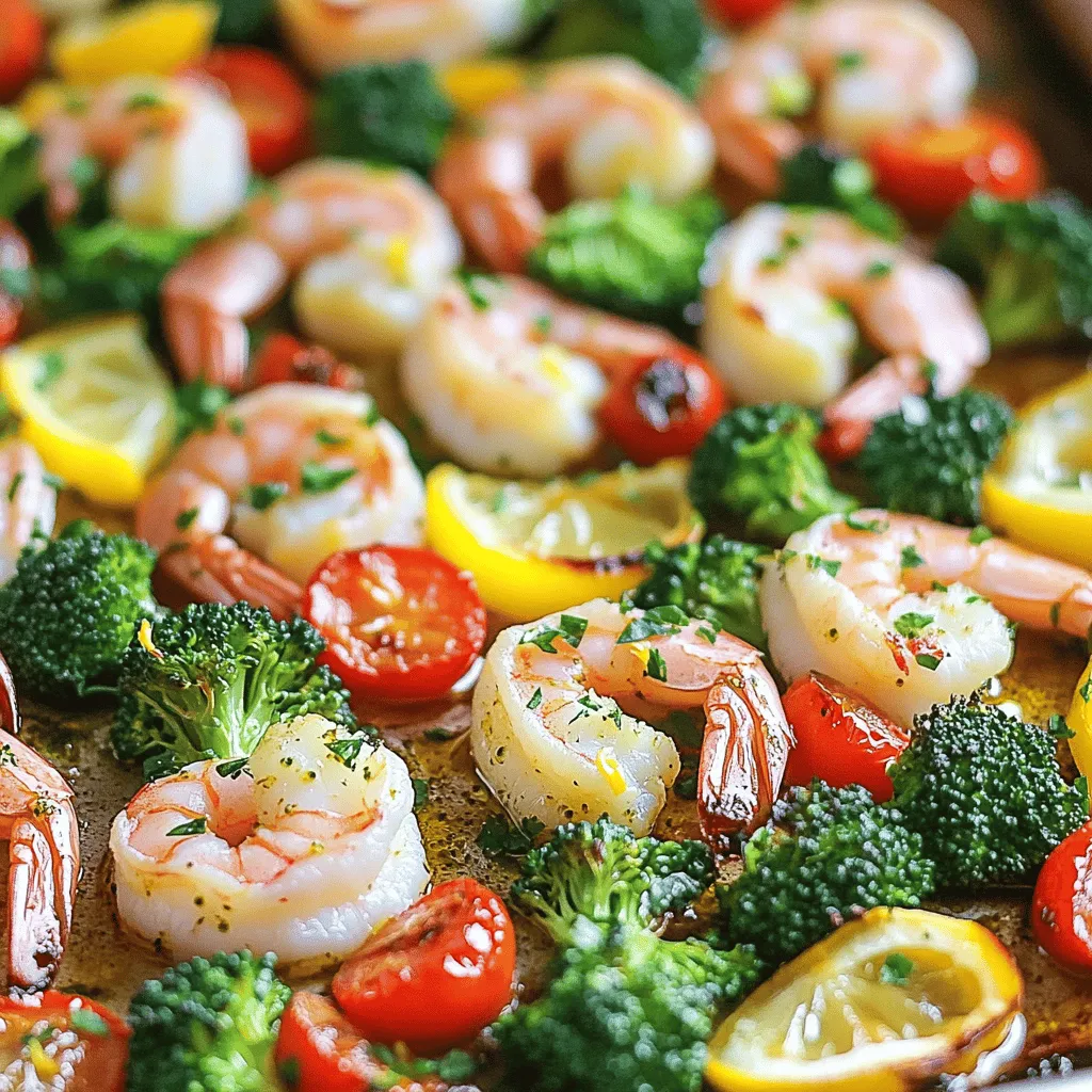 Sheet Pan Lemon Herb Shrimp Flavorful Dinner Delight