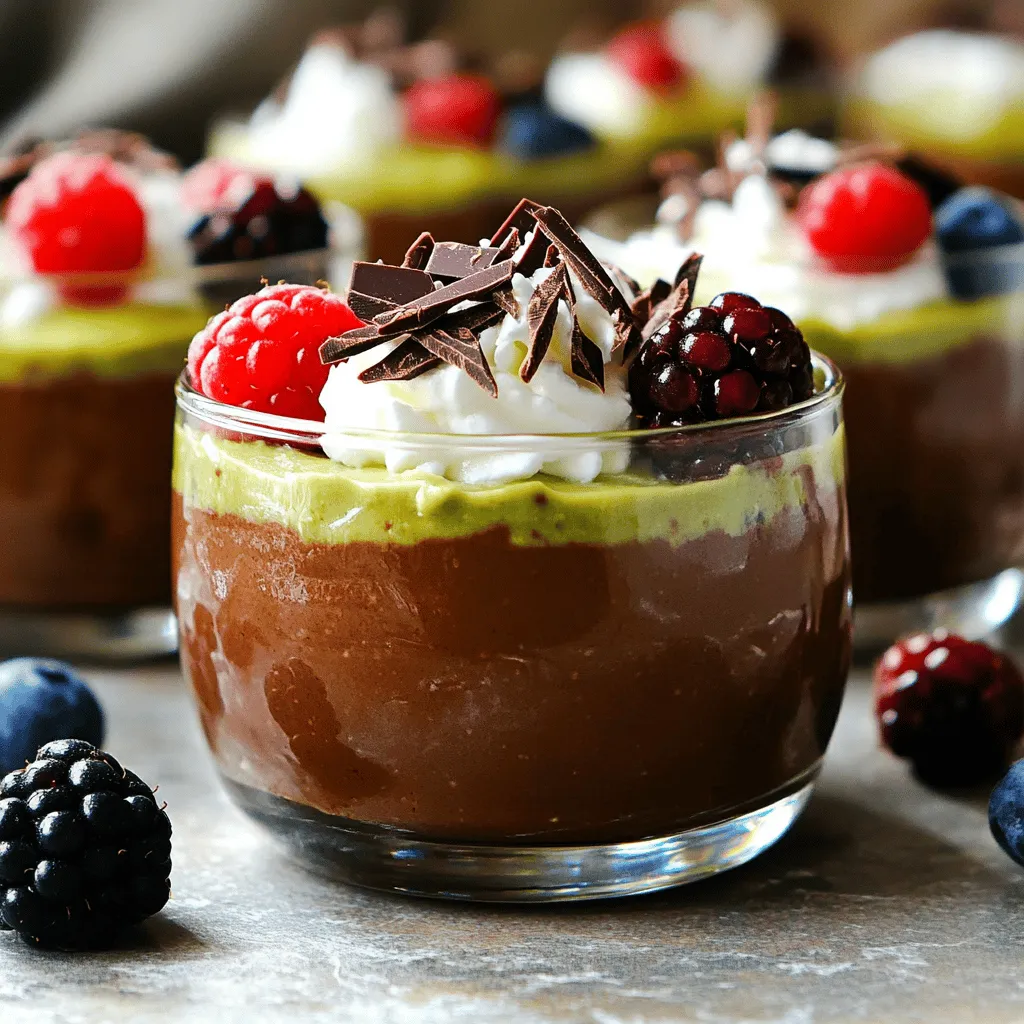 Chocolate Avocado Mousse Rich and Creamy Delight