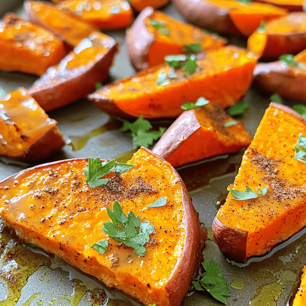 Roasted Sweet Potato Wedges Quick and Crispy Recipe