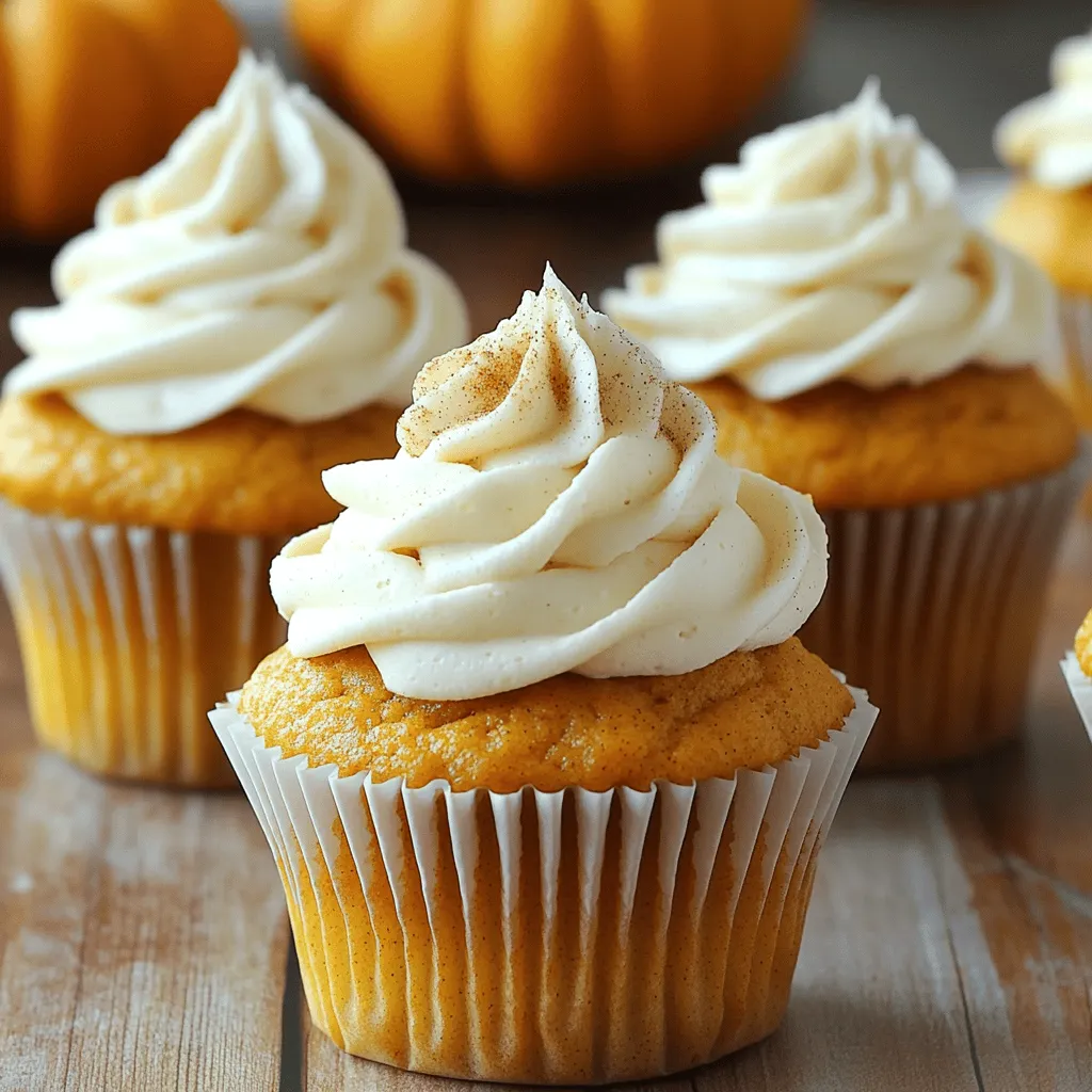 Pumpkin Spice Latte Cupcakes Delightful Treat Recipe