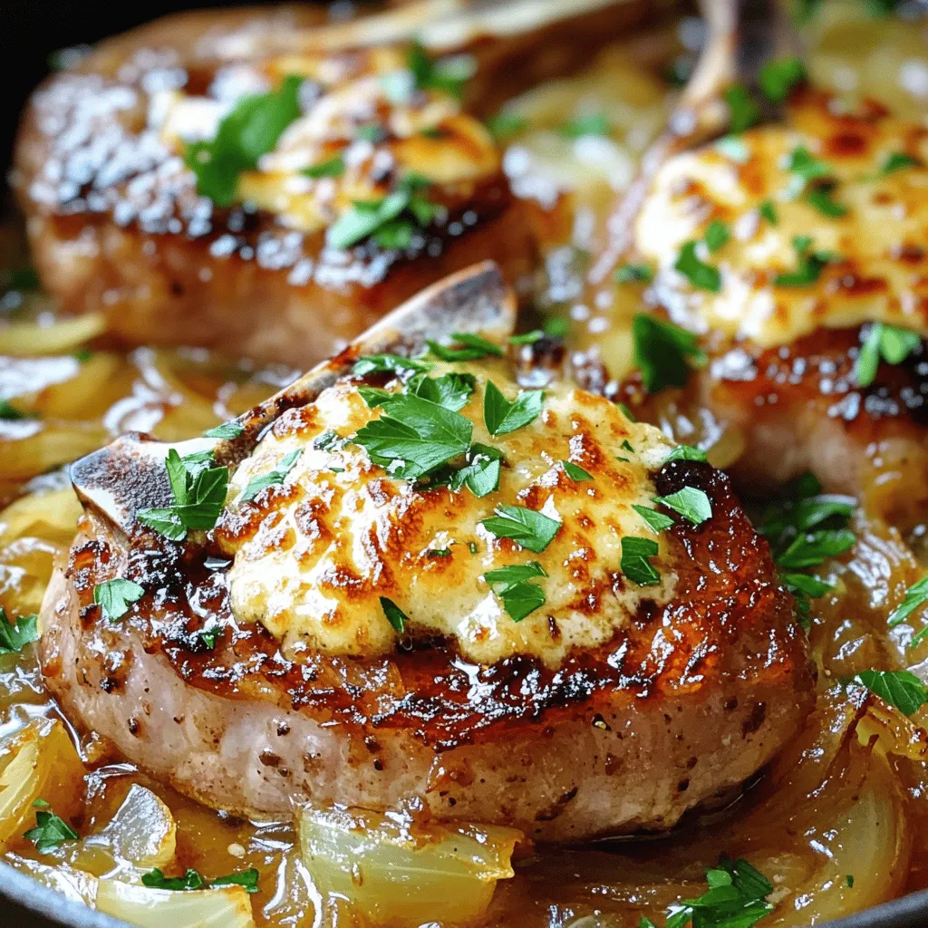 French Onion Smothered Pork Chops Flavorful Comfort Dish