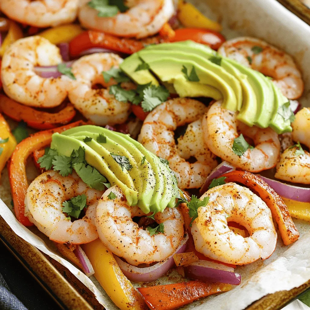 Sheet Pan Shrimp Fajitas Flavorful and Easy Dinner