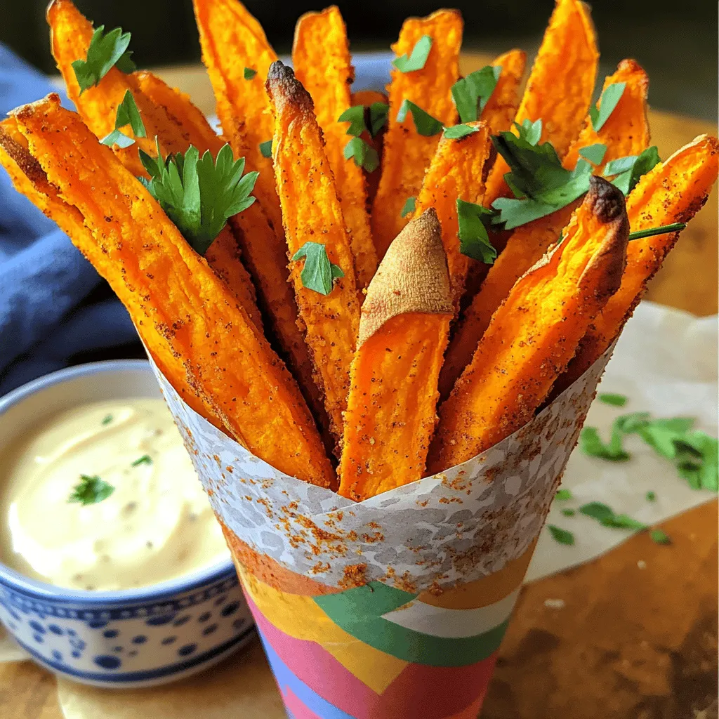 Crispy Baked Sweet Potato Fries Easy and Tasty Recipe