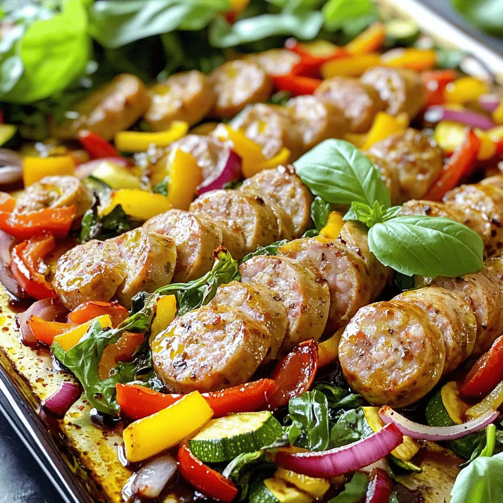Sheet-Pan Balsamic Sausage &#038; Veggies Flavor Boost
