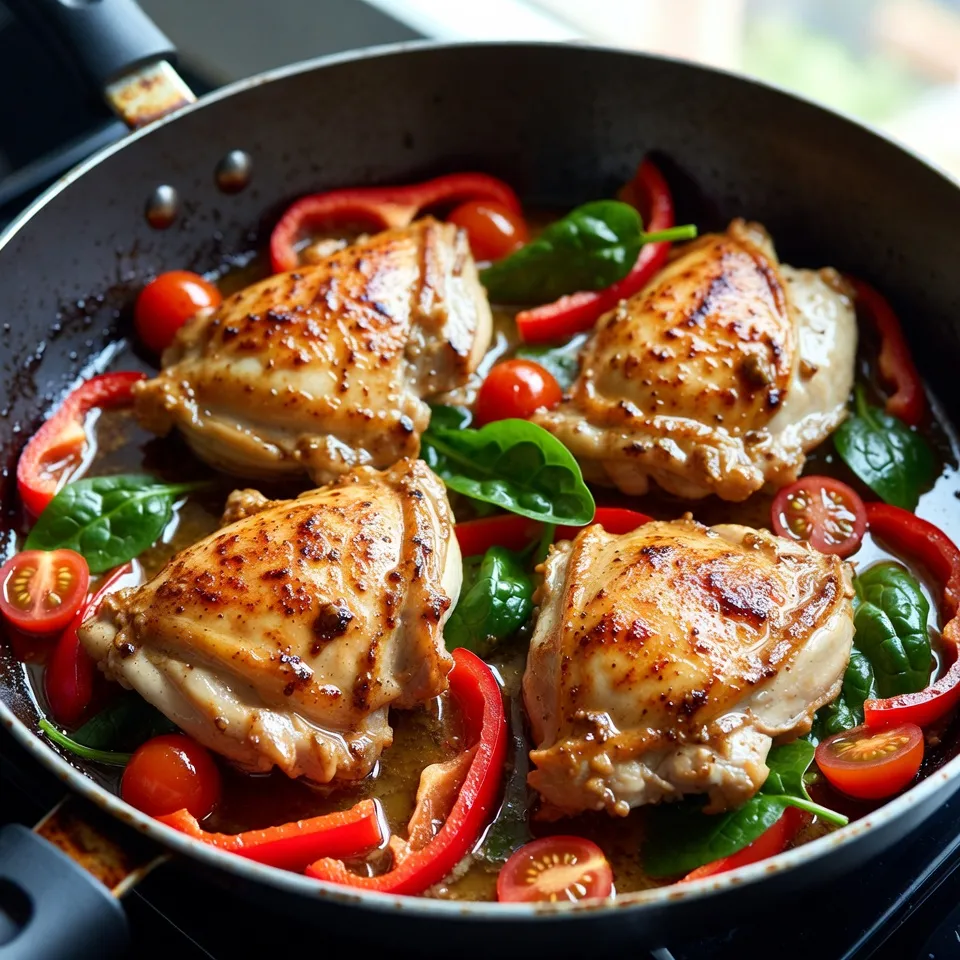 One Pan Maple Dijon Chicken Simple and Tasty Dish