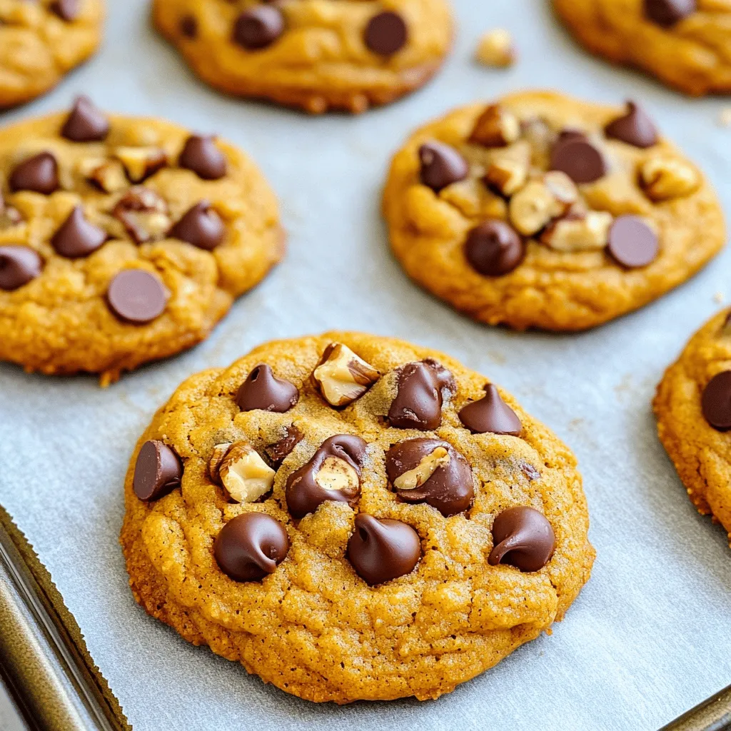 Pumpkin Chocolate Chip Cookies Simple and Tasty Delight